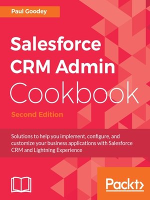 cover image of Salesforce CRM Admin Cookbook